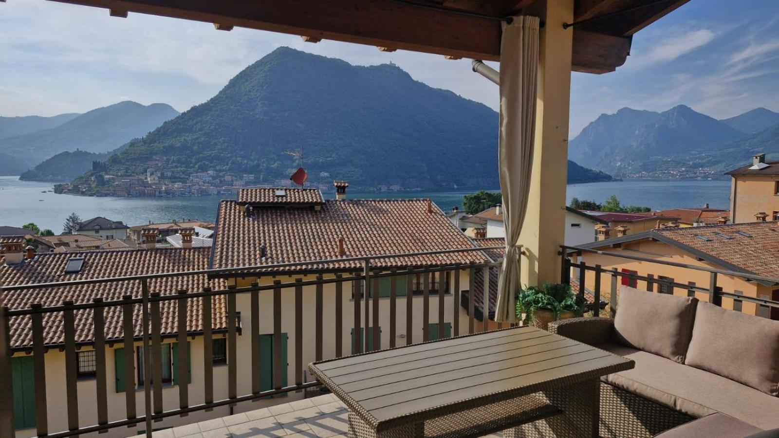 Romantic Lake View House Sulzano Exterior foto