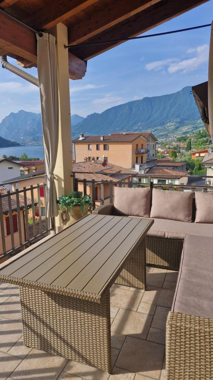 Romantic Lake View House Sulzano Exterior foto